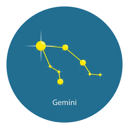 Vector Illustration Of Zodiac Constellations Astrology Star Maps Item 2 Illustration