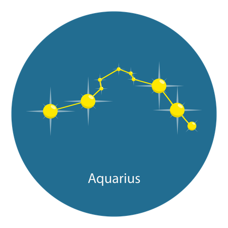 Zodiac Constellations  Illustration