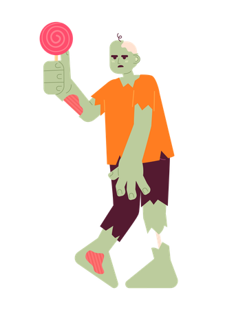 Zombie halloween party  Illustration