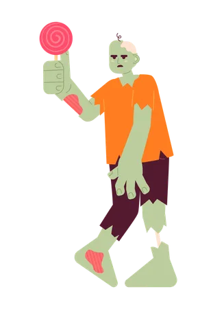 Zombie halloween party  Illustration