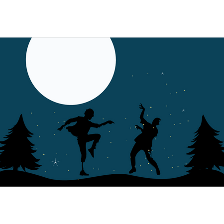 Zombies dans la forêt  Illustration