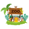 illustrations of zoo
