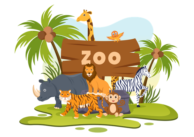 Zoo Illustration