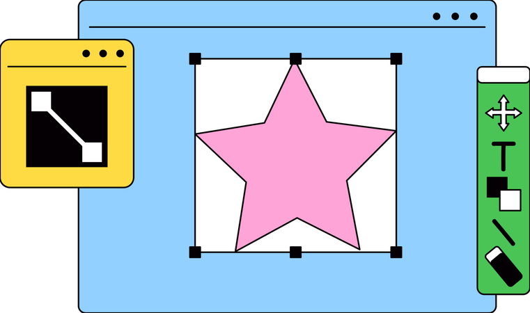 Star Design - Illustration Kit Object Editor - Easily Create, Edit and ...