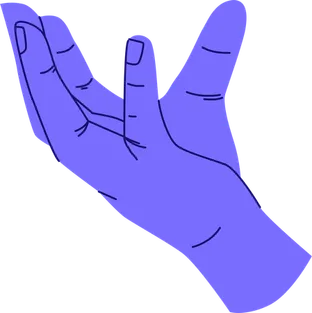 Support Hand Gesture